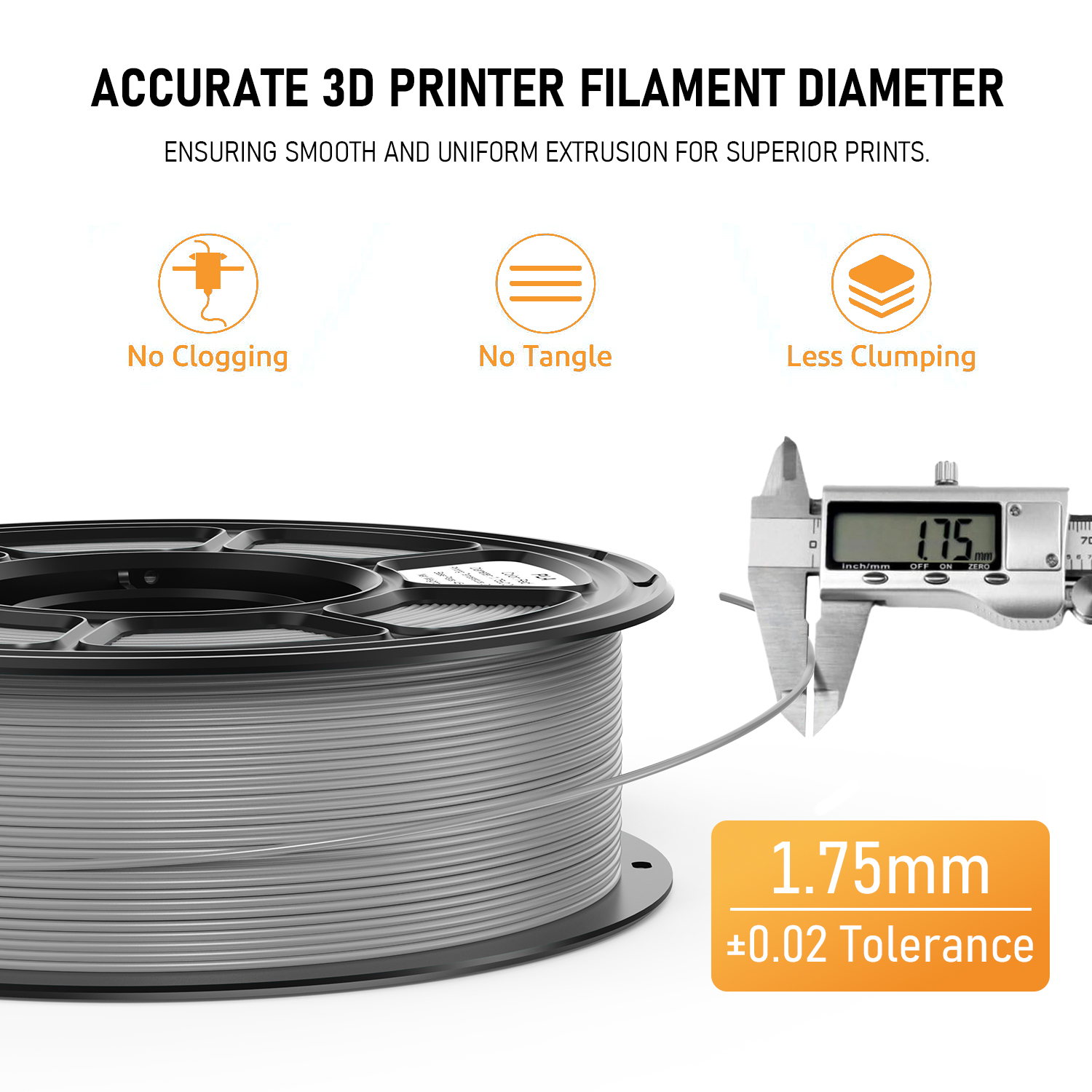 Silk PLA 1.75mm 3D Printer Filament Spool detail image 8