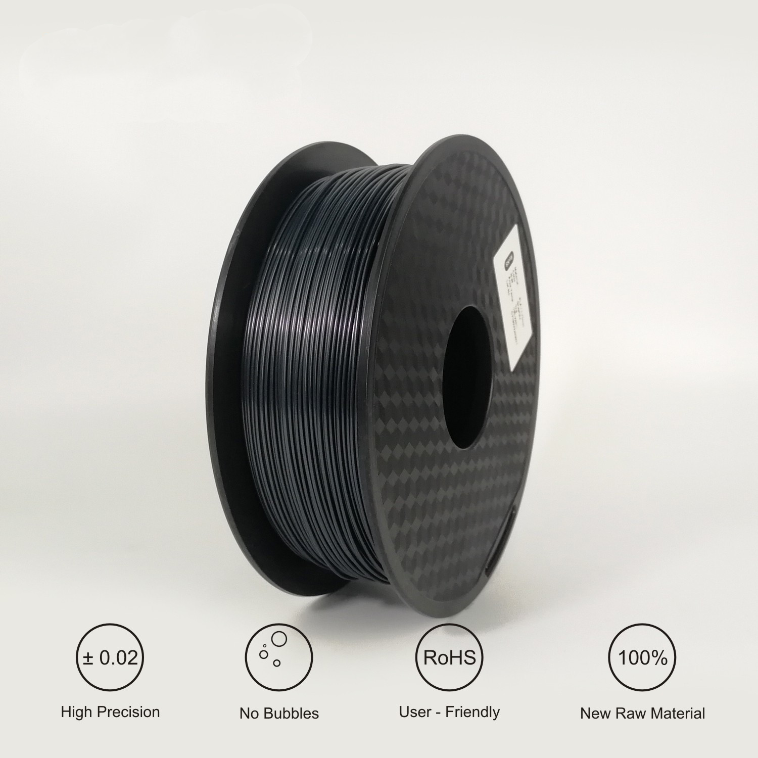 3D Printing Pen Filament - ABS Graphite Black detail image 4