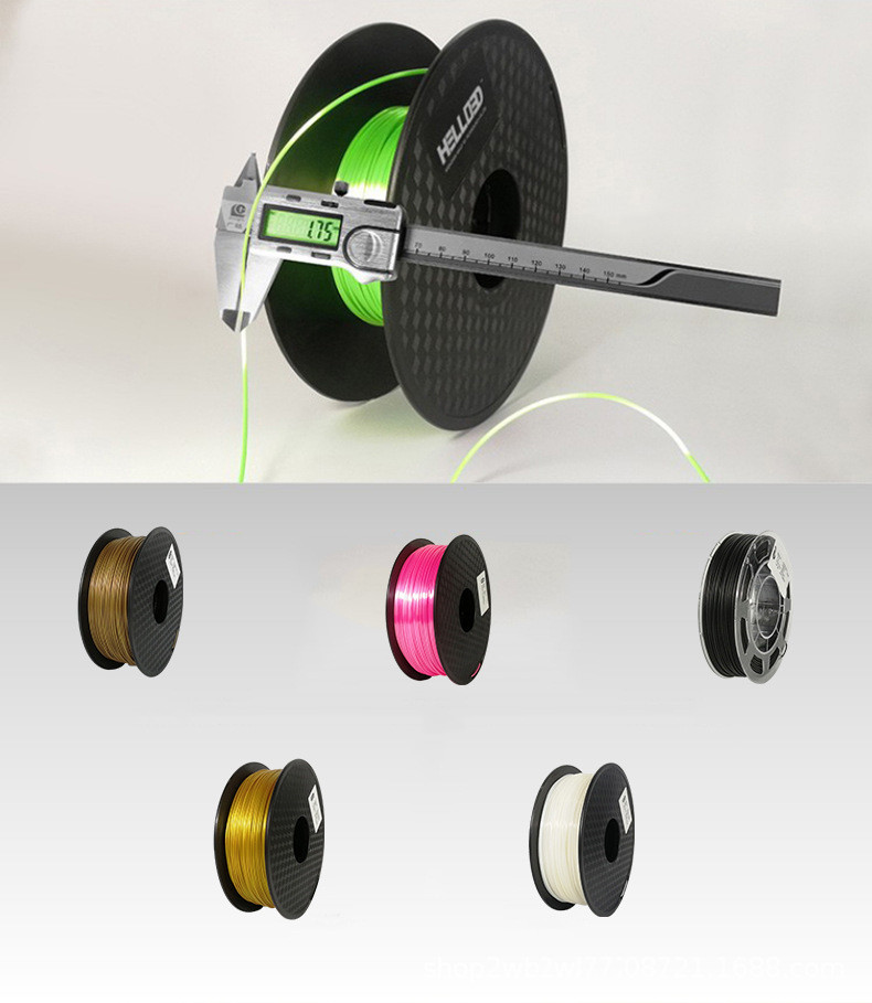 3D Printing Pen Filament - ABS Graphite Black detail image 3