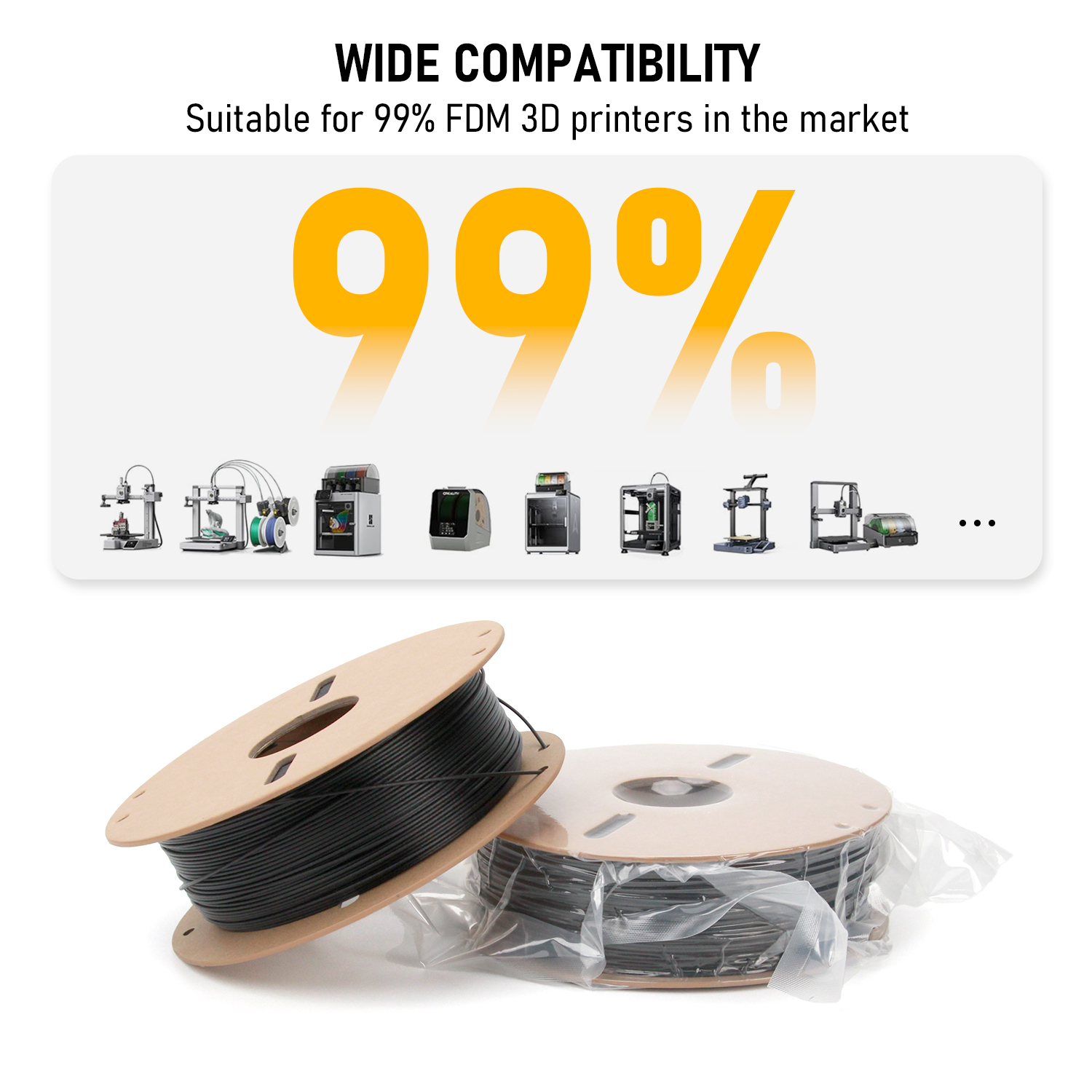 PETG-CF Carbon Fiber 3D Printer Filament detail image 8