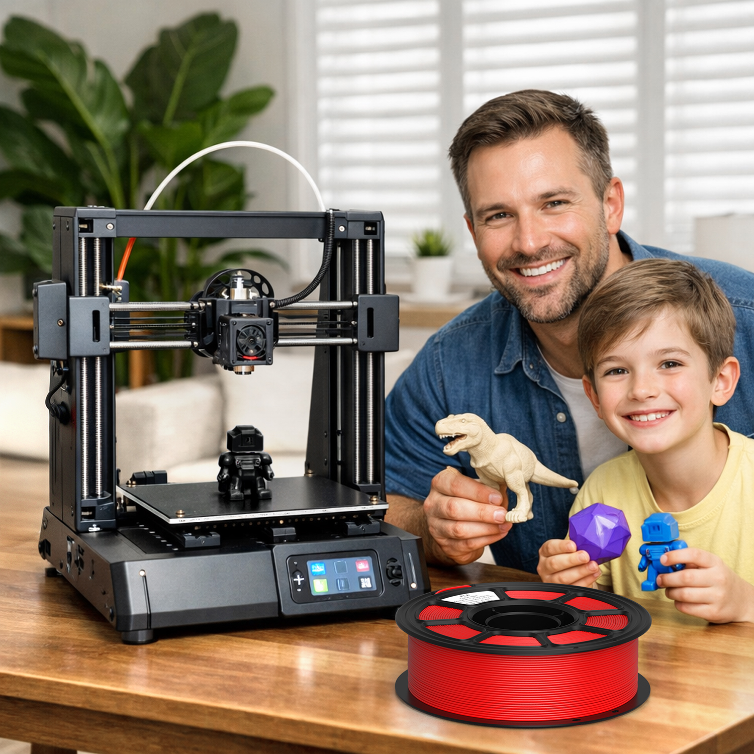 PLA 1.75mm 5-Roll 3D Printer Filament Bundle detail image 5