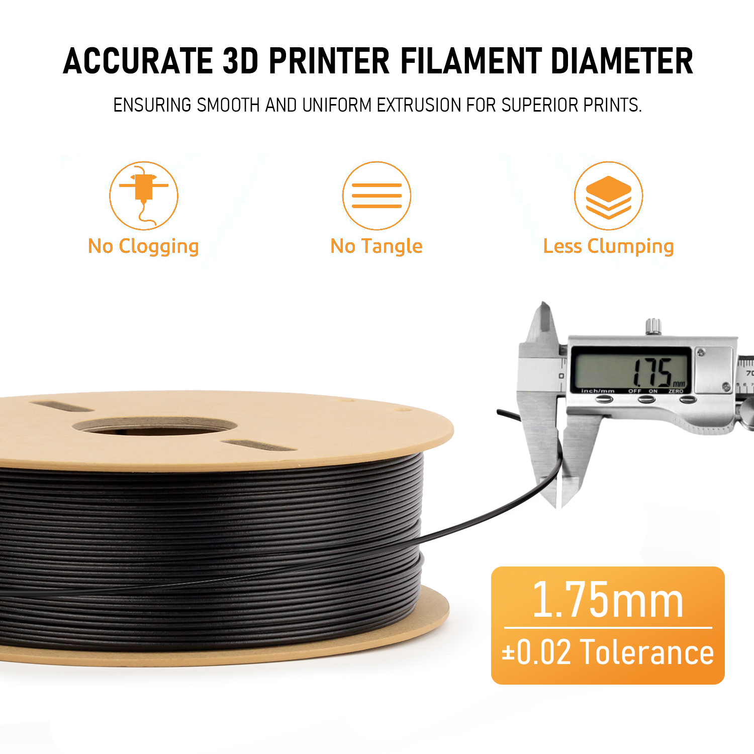PETG-CF Carbon Fiber 3D Printer Filament detail image 5