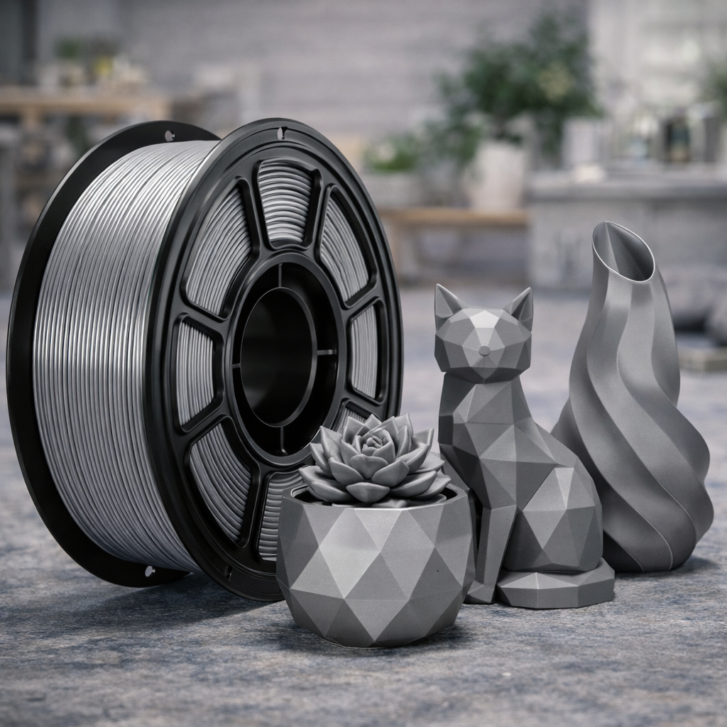 Silk PLA 1.75mm 3D Printer Filament Spool detail image 4